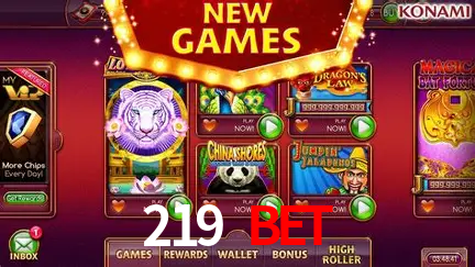 Descubra a Magia dos Jogos de Arcade no 219 bet